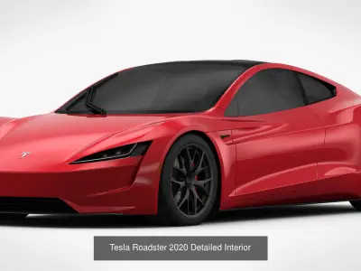 Collection 25 cars 2020 and later 3D Model Pack