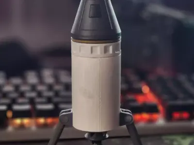 spaceflight simulator rocket 3D print model