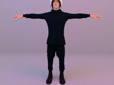 Man 3D model 3D model