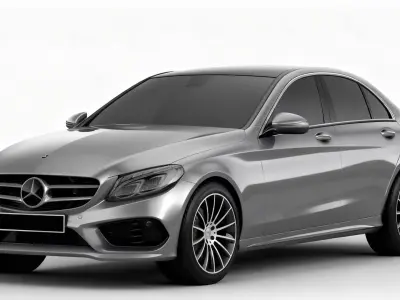 Mercedes-Benz C-Class 2015 3D model