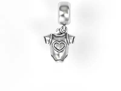 Baby Clothes Charm 3D print model