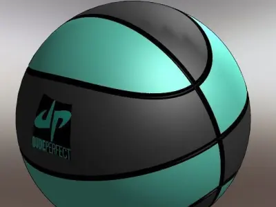 Dude pefect Sample Basketball 3D model