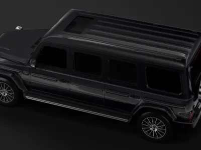 Mercedes Benz G 550 W464 2020 Limousine 3D model