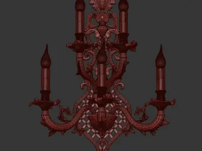 Sconces Vivaro E 2 1 5 CG 3D model