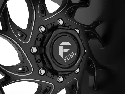 fuel off road REAR RUNNER wheel 3d print model 3D print model