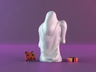 Halloween spirit decor 3D print model