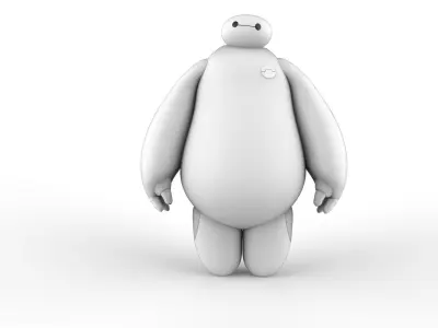 Baymax big hero Free 3D model
