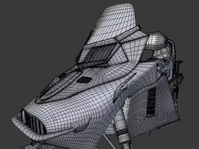 Snowmobile Free 3D model