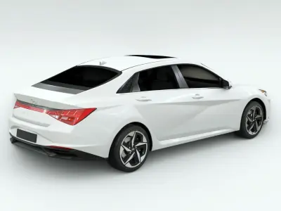 Hyundai Elantra 2021 3D model