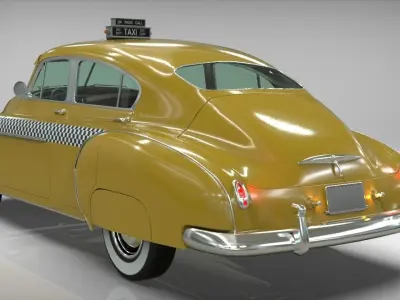 FLEETLINE TAXI 1949 3D model