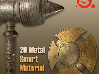20 Metal Smart Materials Texture