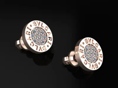 Bvlgari Earring 3D print model