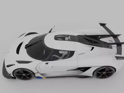 Koenigsegg Jesko Attack 3D model