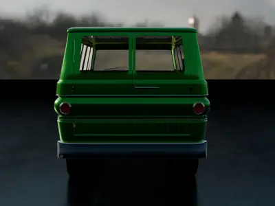 Dodge A108 3D Model 3D model
