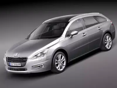Peugeot 508 SW 3D model