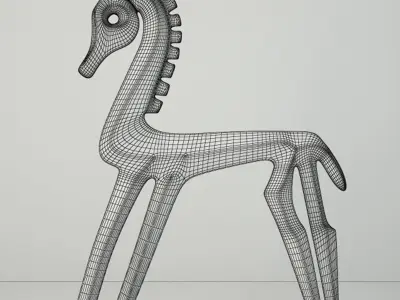 Frederic Weinberg Bronze Horse 3D model