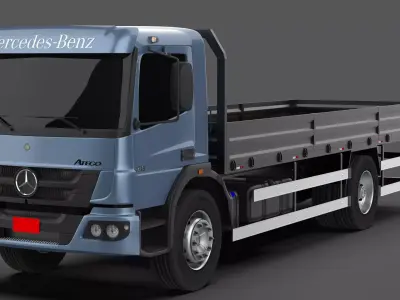 Mercedes Benz Atego 1719 3D model