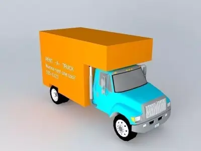 international truck Free 3D model