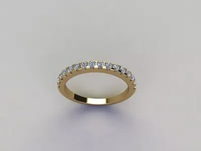 ring diamond 534 3D print model