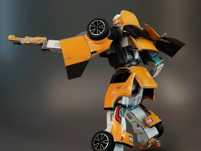 Tobot X 3D Model 3D model