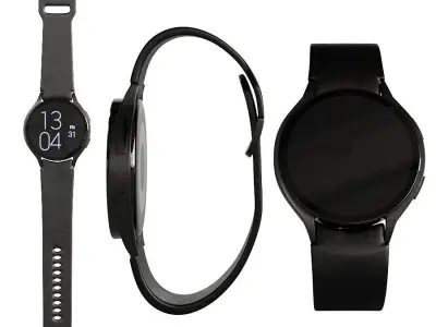 Samsung Galaxy Watch 4 Low-poly 3D model