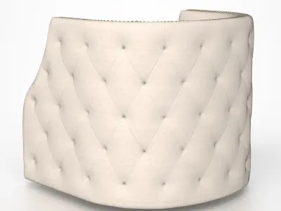 Arm chair Low-poly 3D model purchase