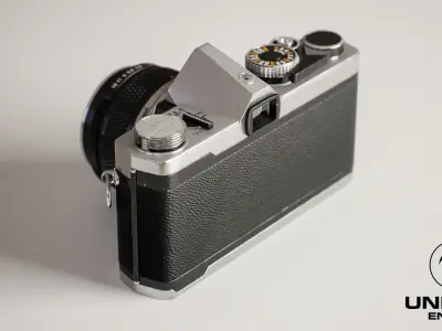 Vintage Camera for Unreal Engine Low-poly 3D model