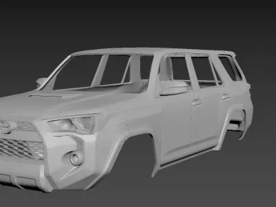 Toyota 4Runner 5 Gen 3D print model