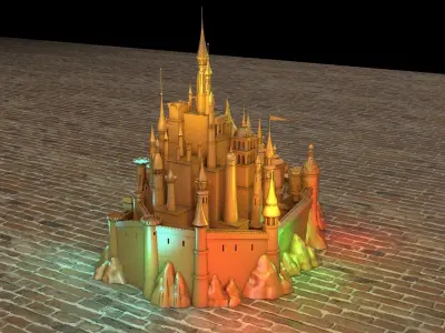 Castle 3D model