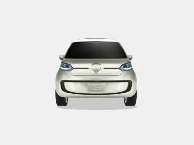 Volkswagen Space Up Blue Concept 2007 Low-poly 3D model