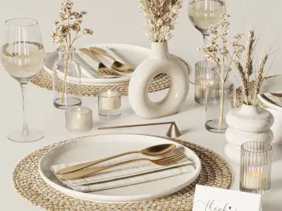 Tableware 3D model