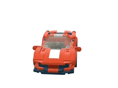 MocBricks3D - Ferrari-488 GTB 3D print model
