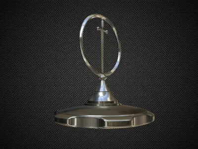 Excalibur  hood ornaments 3D model