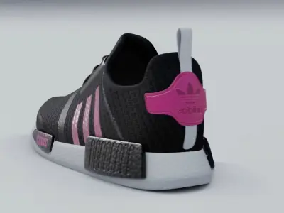 adidas NMD R1 Low-poly 3D model