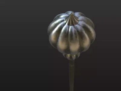 Gadda 3d model  Low-poly 3D model