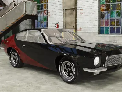 PUMA GTB 1974 VRAY READY 3D model