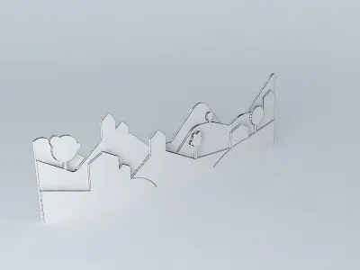 decorative panel, wall decor Free 3D model
