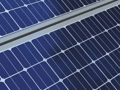 Solar Panel 3D model