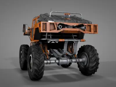 Monster Truck 11 3D model