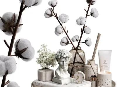 Decorative set 68 3D model
