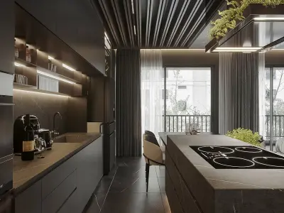 TIMES KITCHEN Free 3D model