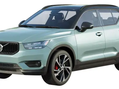 Volvo XC40 - XC40 recharge 2020 3D model