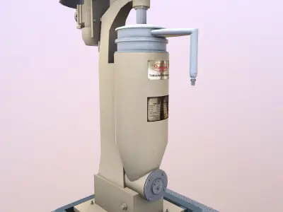 Oil Centrifuge Low-poly 3D model