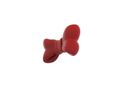 Cartoon Bow 3D model