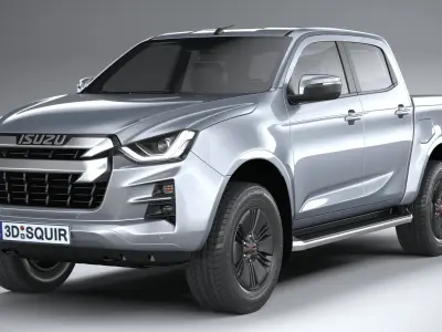 Isuzu D-max 2020 3D model