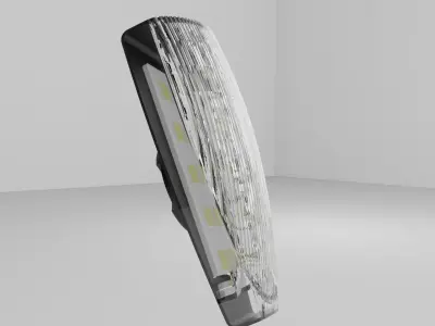 Bicycle lamp 3D print model