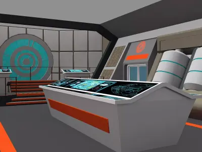 The Orville Engine Room 3D model