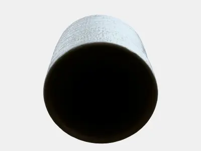 CHIAFRON Plant pot 1 Low-poly 3D model