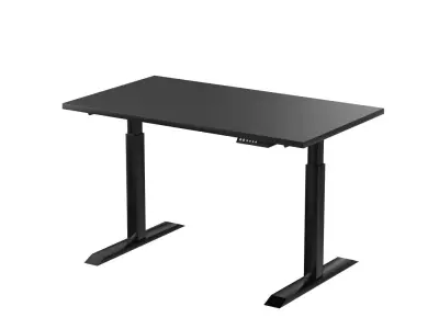 Black lift desk BLENDER 3D Model Cycles 3D model
