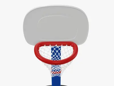 Basketball play Set 3D model